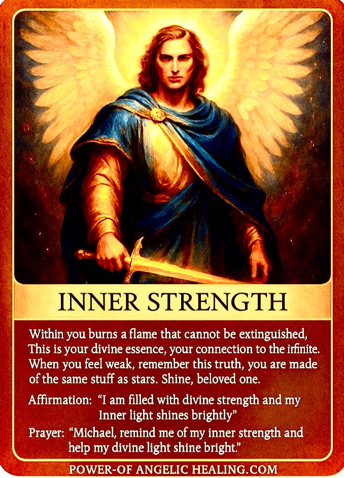 Archangel Michael and the Power of Inner Strength.