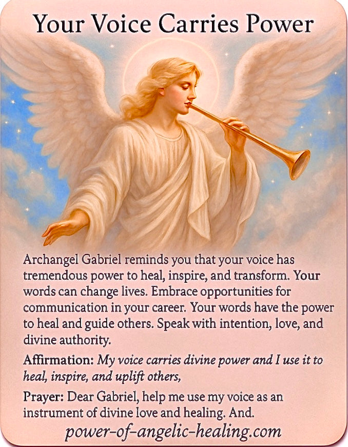Your Voice Carries Power A Divine Message on Sacred Speech Channeled through Divine Connection
