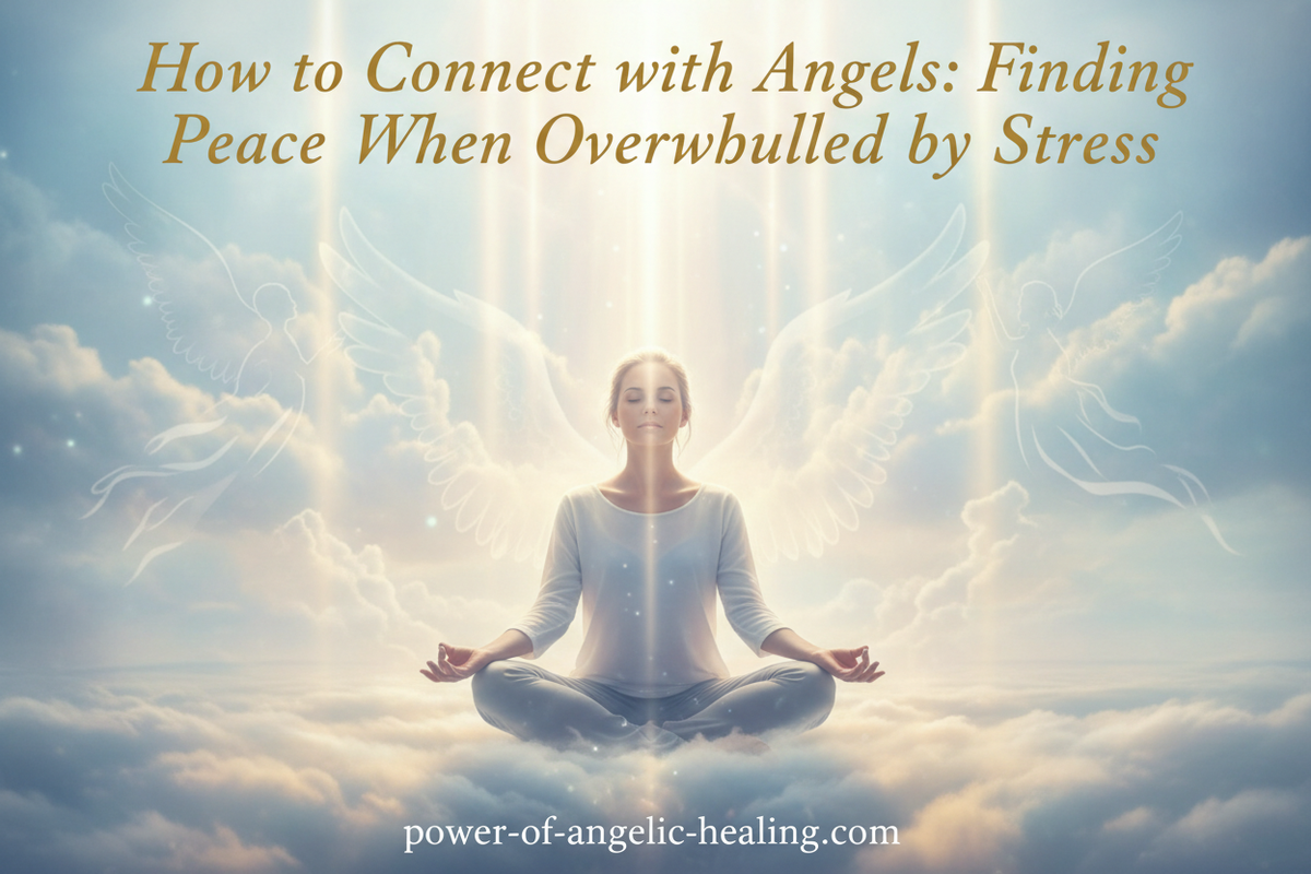 How to Connect with Angels: Finding Peace When Overwhelmed by Stress