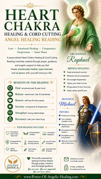 Heart Chakra Healing & Cord Cutting Angel Healing Reading