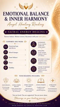 Emotional Balance & Inner Harmony Angel Healing Reading