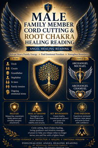Male Family Member Cord Cutting & Root Chakra Healing Reading