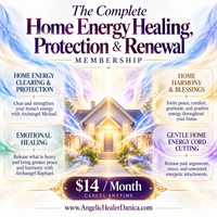 The Complete Home Energy Healing, Protection & Renewal Membership. Home Energy Clearing • Archangel Protection • Emotional Healing • Household Harmony • Gentle Cord Cutting • Home Blessings & Spiritual Renewal