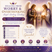 Healing From Worry & Overthinking Angel Healing Reading