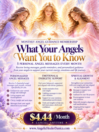 What Your Angels Want You to Know. Personalized Monthly Angel Messages & Intuitive Guidance
