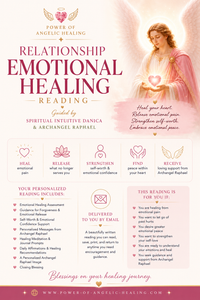 Relationship Emotional Healing Reading. Heal Emotional Pain • Strengthen Self-Worth • Embrace Forgiveness • Open Your Heart to Greater Peace