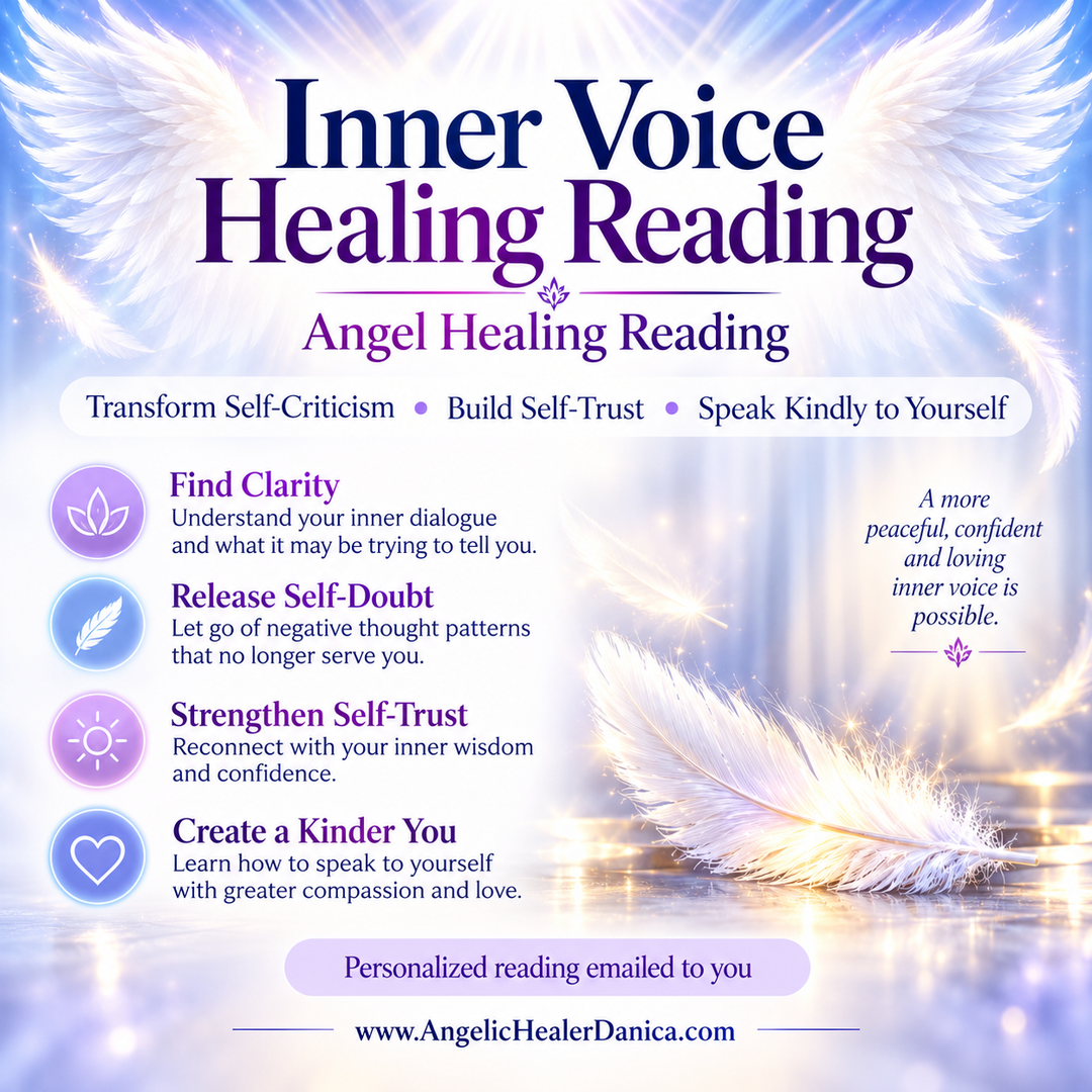 Inner Voice Healing Reading. Transform Self-Criticism • Build Self-Trust • Speak Kindly to Yourself