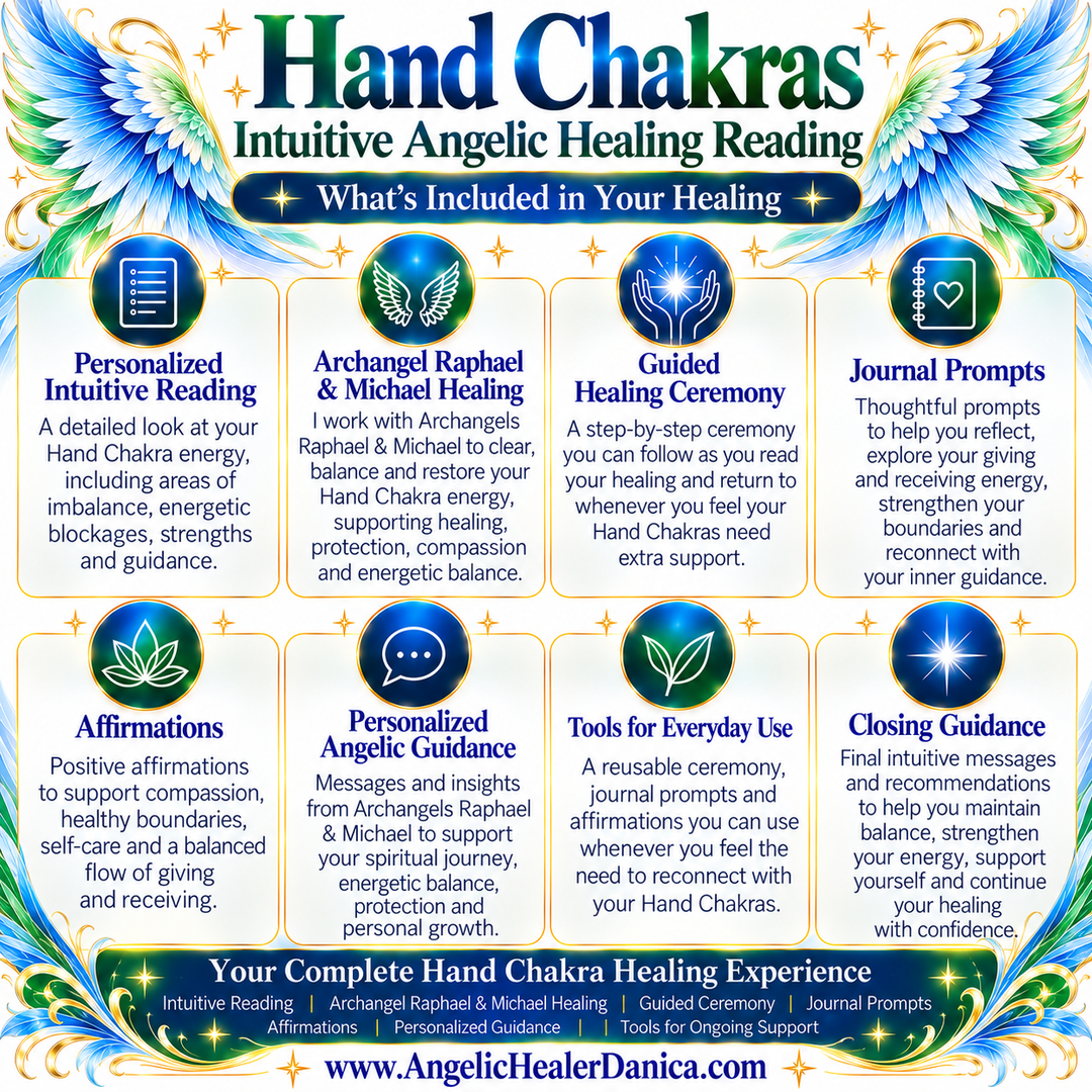 Hand Chakras — Intuitive Angelic Healing Reading