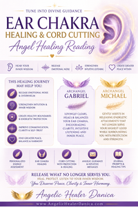 Ear Chakra Healing & Cord Cutting Angel Healing Reading