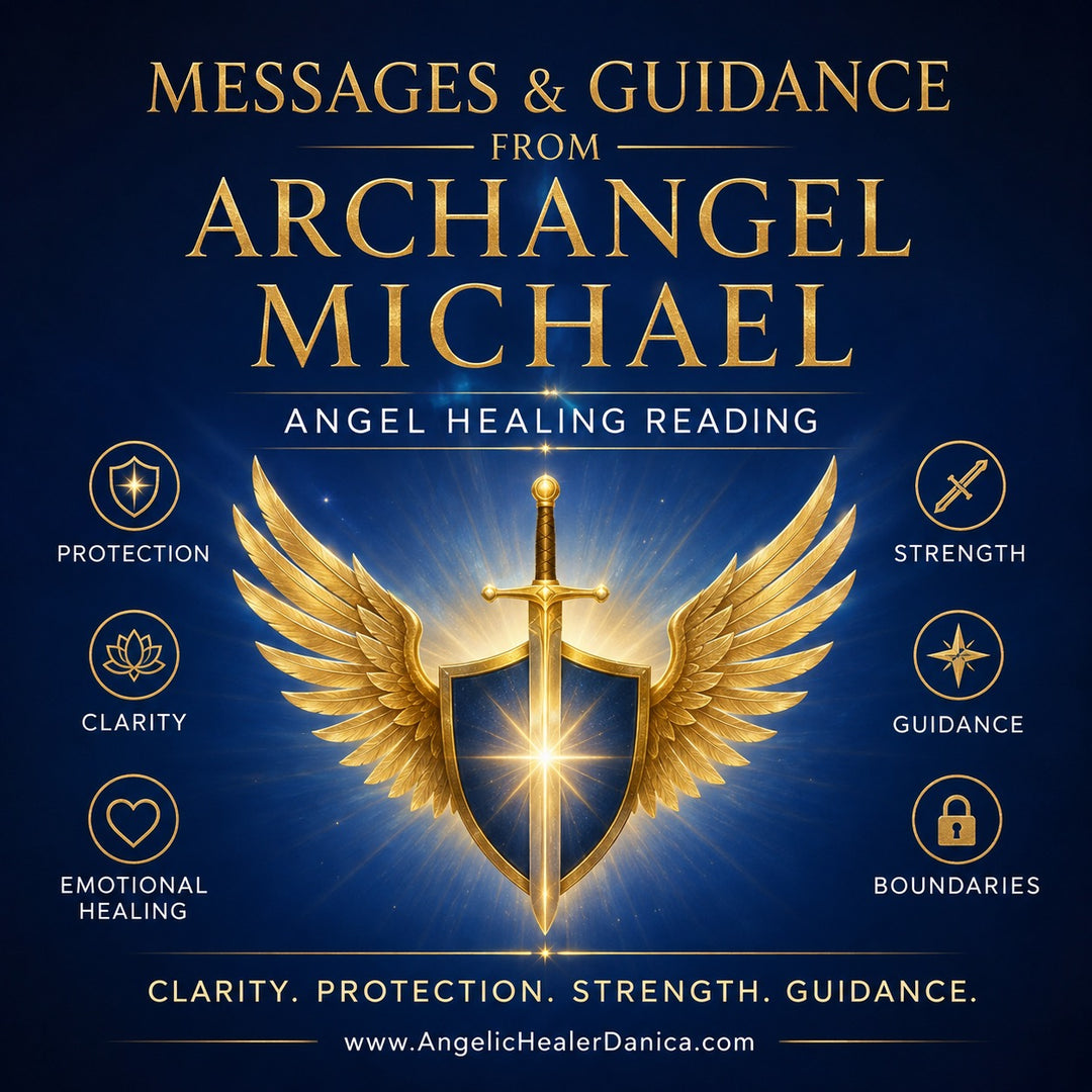 Messages and Guidance from Archangel Michael. Angel Healing Reading