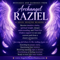 Messages and Guidance from Archangel Raziel. Angel Healing Reading