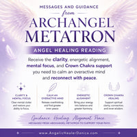 Messages and Guidance from Archangel Metatron. Angel Healing Reading
