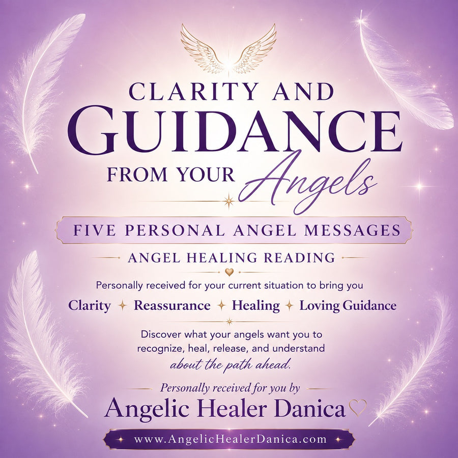 Clarity and Guidance from Your Angels. Five Personal Angel Messages. Angel Healing Reading