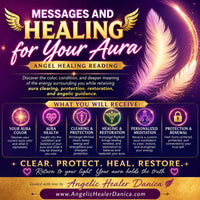 Messages and Healing for Your Aura. Angel Healing Reading
