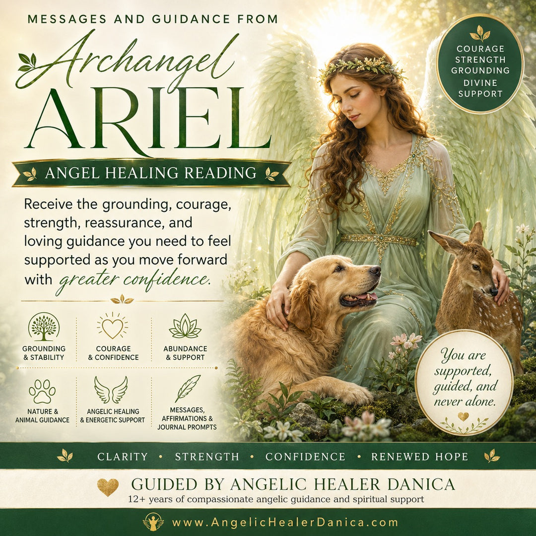 Messages and Guidance from Archangel Ariel Angel Healing Reading