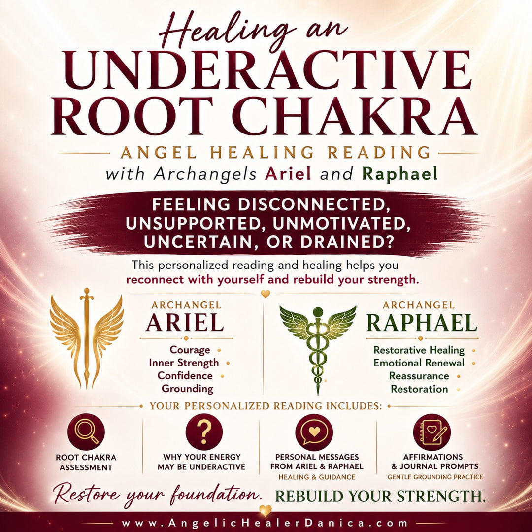 Healing an Underactive Root Chakra. Angel Healing Reading with Archangels Ariel and Raphael