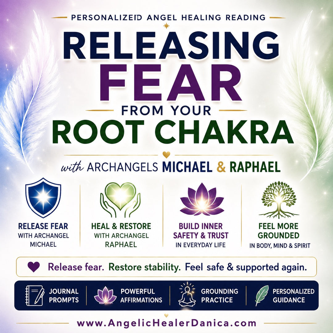 Releasing Fear from Your Root Chakra. Angel Healing Reading with Archangels Michael and Raphael