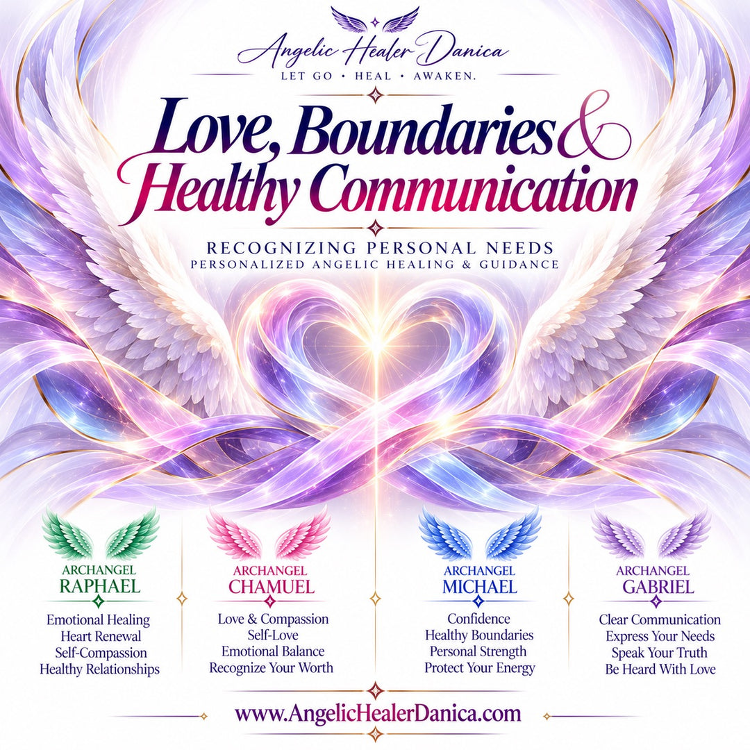 Love, Boundaries &amp; Healthy Communication. Angelic Healing Reading for Recognizing Your Needs, Strengthening Boundaries &amp; Emotional Expression