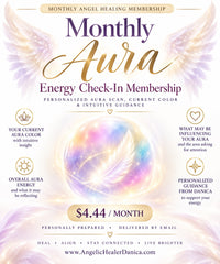 Monthly Aura Energy Check-In Membership. Personalized Aura Scan, Current Color & Intuitive Guidance. $4.44 per month • Personalized every month • Delivered directly to your email
